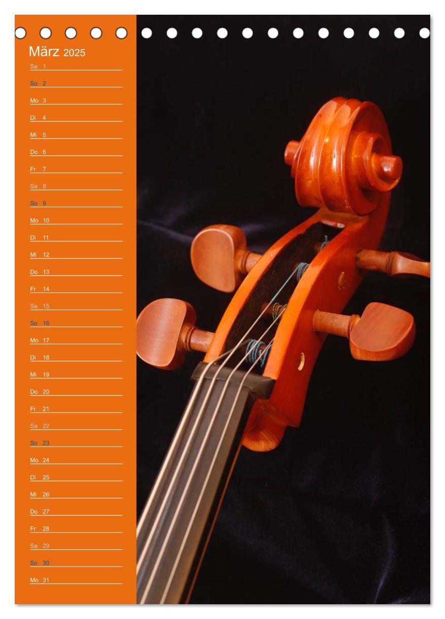 Bild: 9783457009536 | Geliebtes Cello (Tischkalender 2025 DIN A5 hoch), CALVENDO...