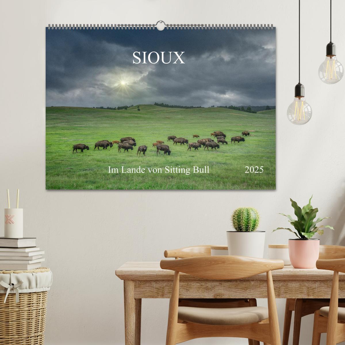 Bild: 9783457164181 | Sioux Im Lande von Sitting Bull (Wandkalender 2025 DIN A2 quer),...