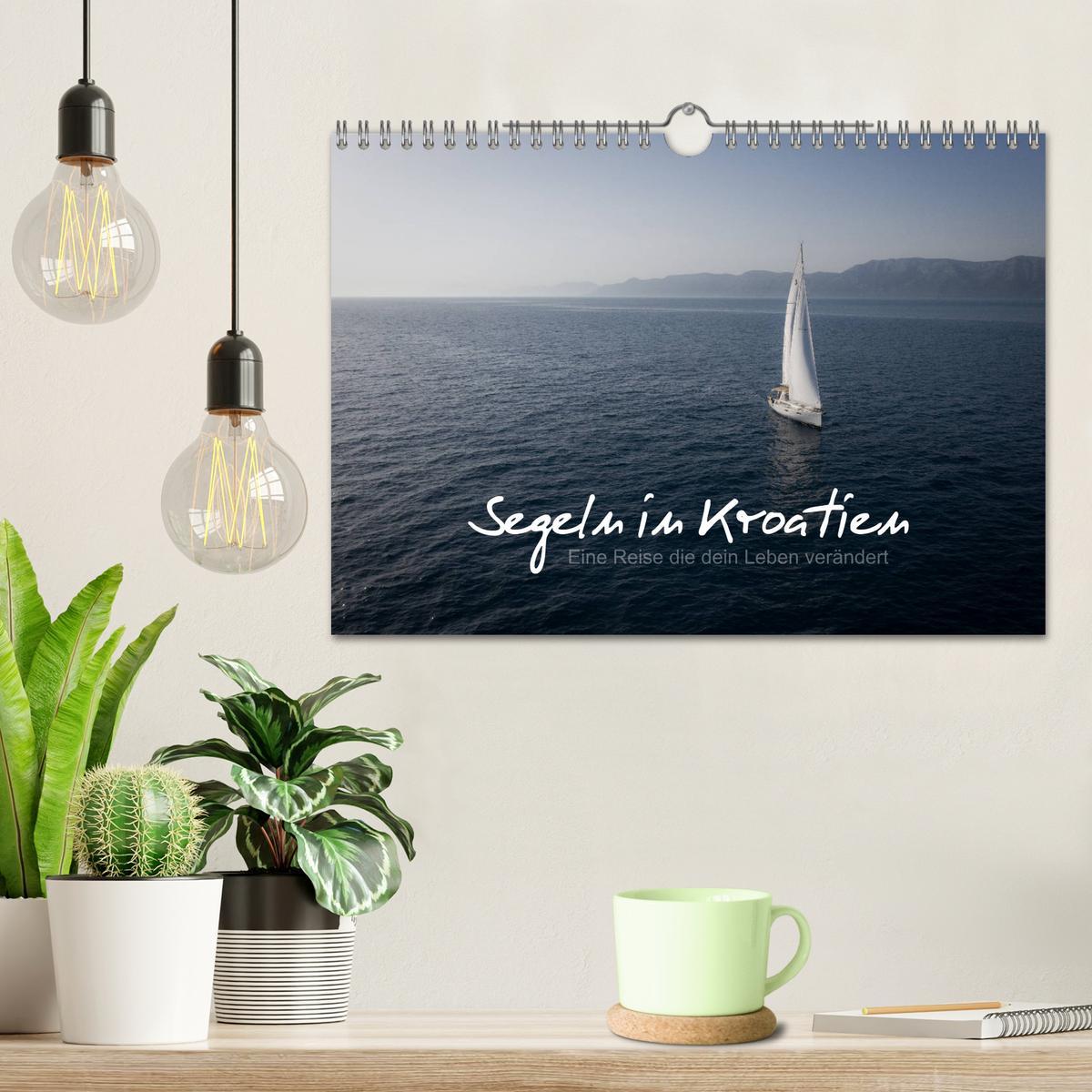 Bild: 9783435149551 | Segeln in Kroatien (Wandkalender 2025 DIN A4 quer), CALVENDO...