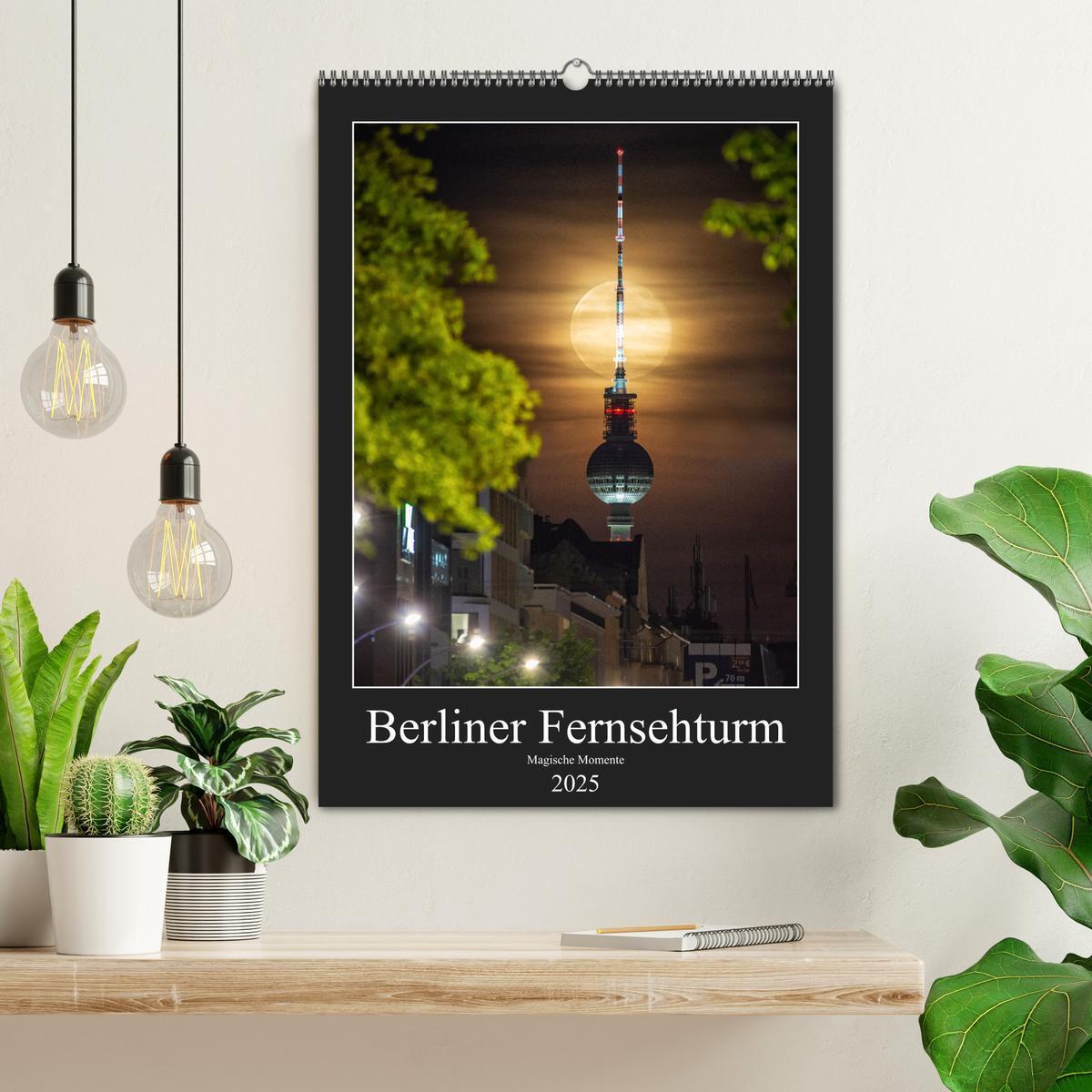 Bild: 9783435909322 | Berliner Fernsehturm - Magische Momente (Wandkalender 2025 DIN A2...