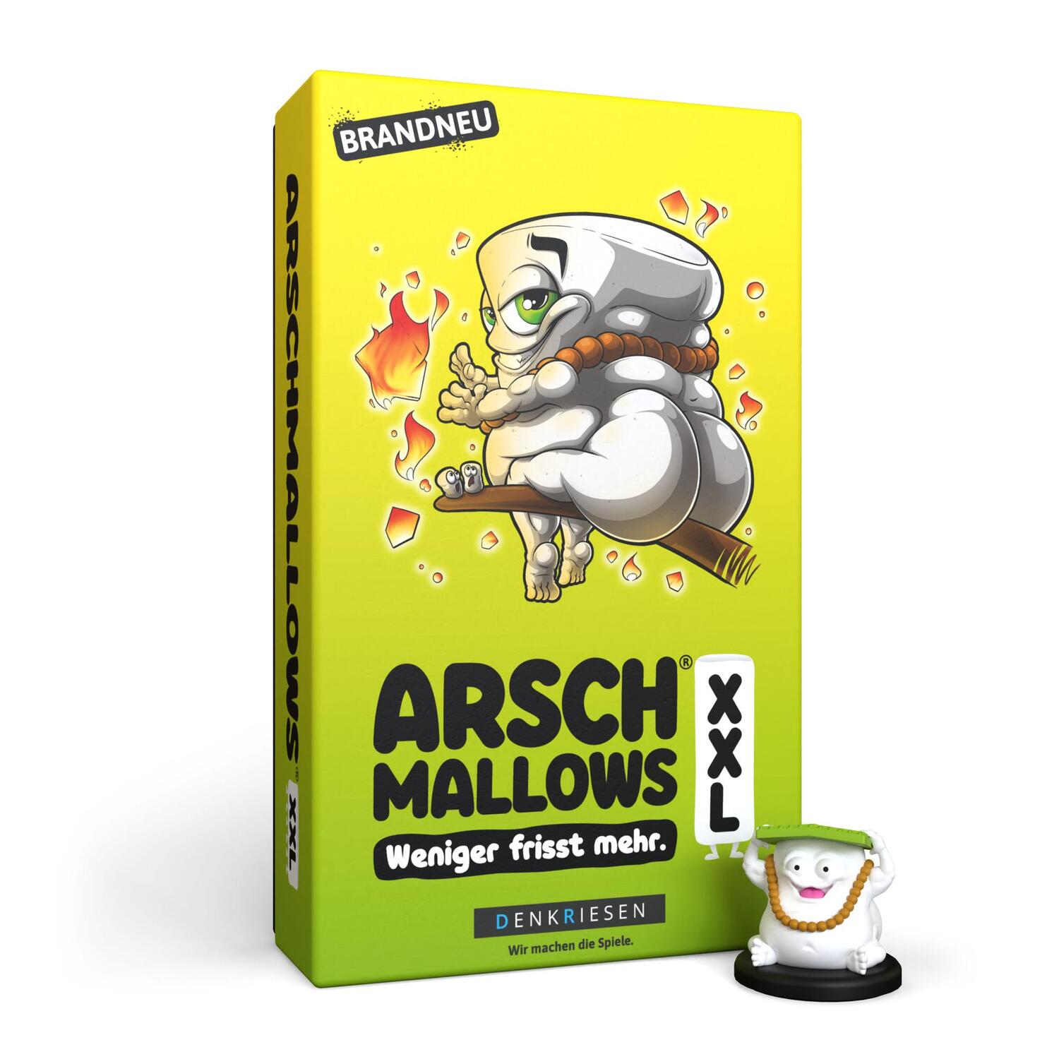 Cover: 4260528096398 | DENKRIESEN - ARSCHMALLOWS® XXL - "weniger frisst mehr." | Görz (u. a.)