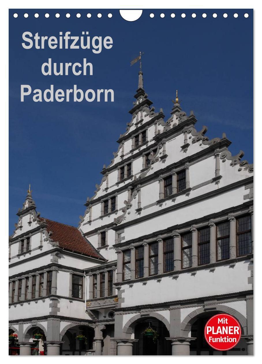 Cover: 9783457025161 | Streifzüge durch Paderborn (Wandkalender 2025 DIN A4 hoch),...