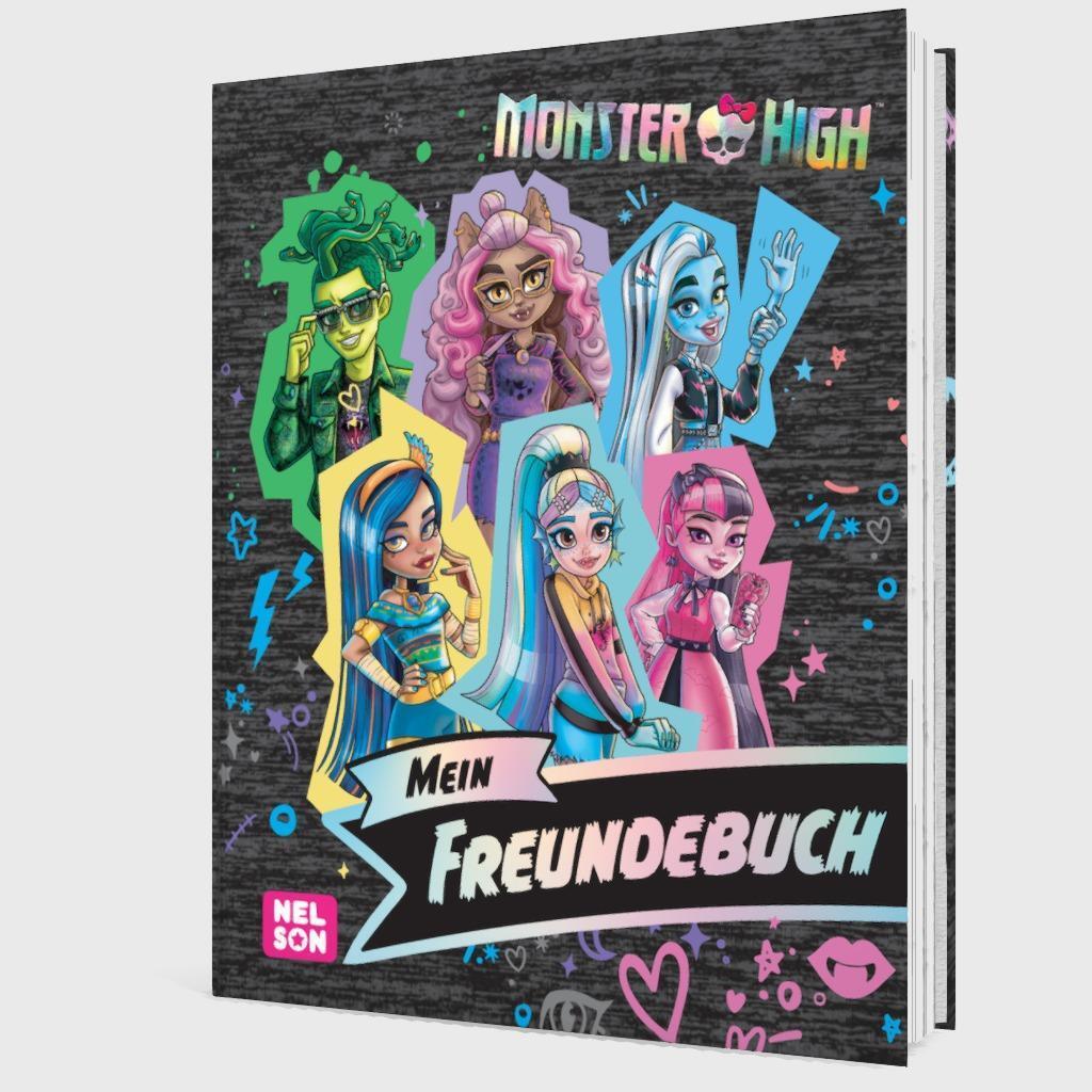 Bild: 9783845125299 | Monster High: Mein Freundebuch | Buch | Wattiertes Eintragbuch | 64 S.