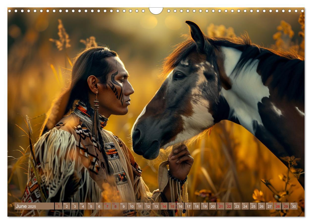 Bild: 9781325978021 | Native American Soul (Wall Calendar 2025 DIN A3 landscape),...