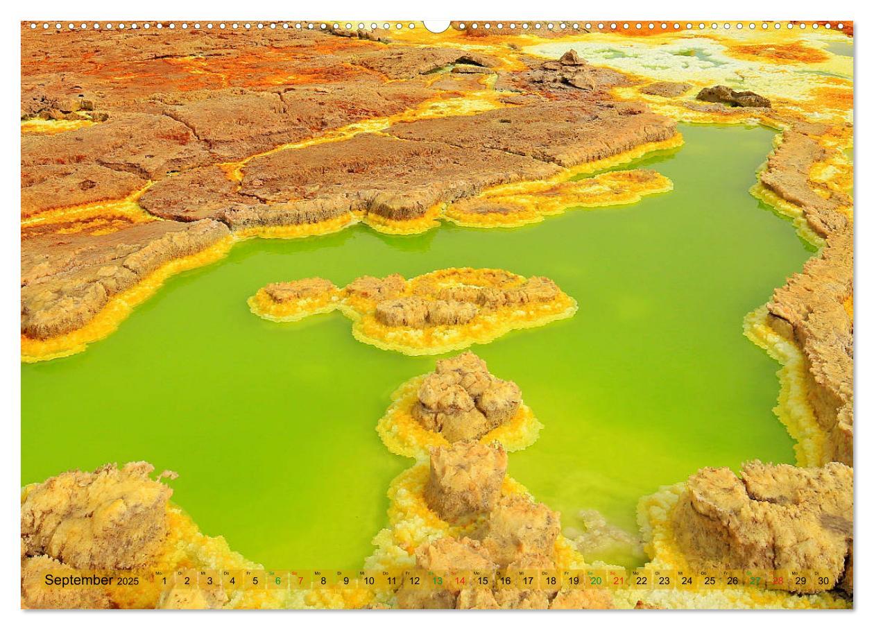 Bild: 9783435477623 | Vulkane Äthiopiens - Erta Ale und Dallol (Wandkalender 2025 DIN A2...