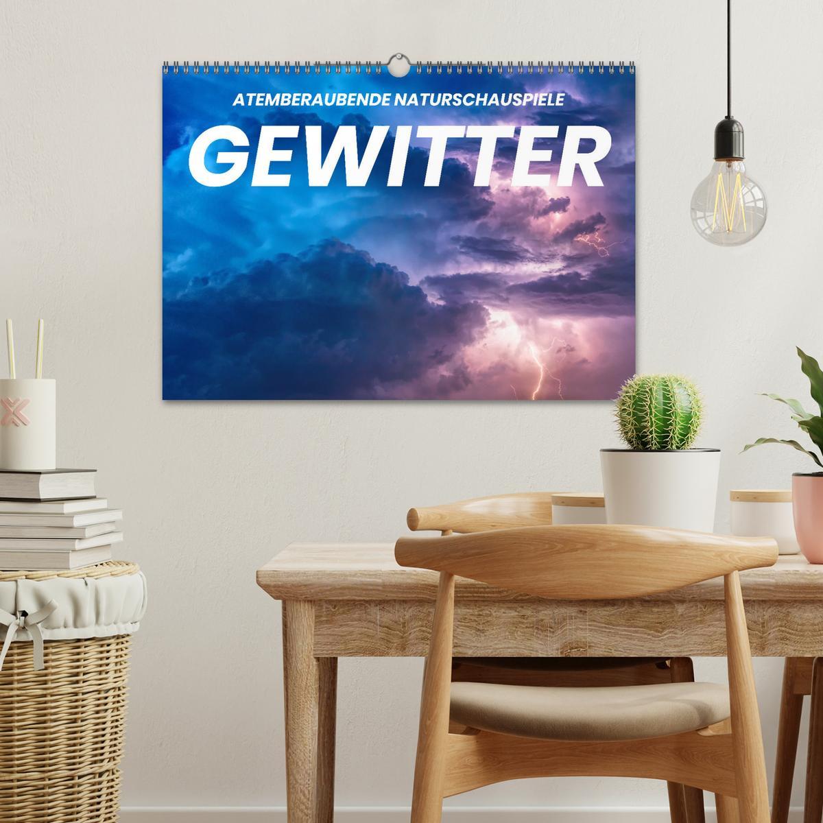 Bild: 9783435273973 | Gewitter - atemberaubende Naturschauspiele (Wandkalender 2025 DIN...