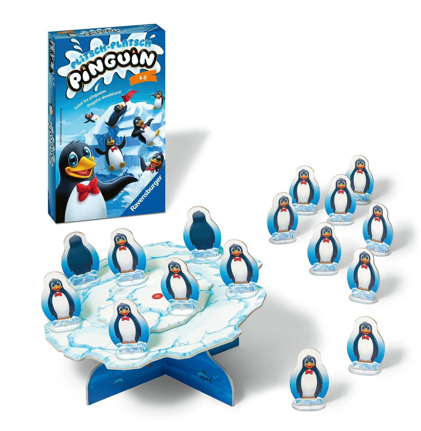 Bild: 4005556234615 | Plitsch Platsch Pinguin | Spiel | Deutsch | 2019 | Ravensburger