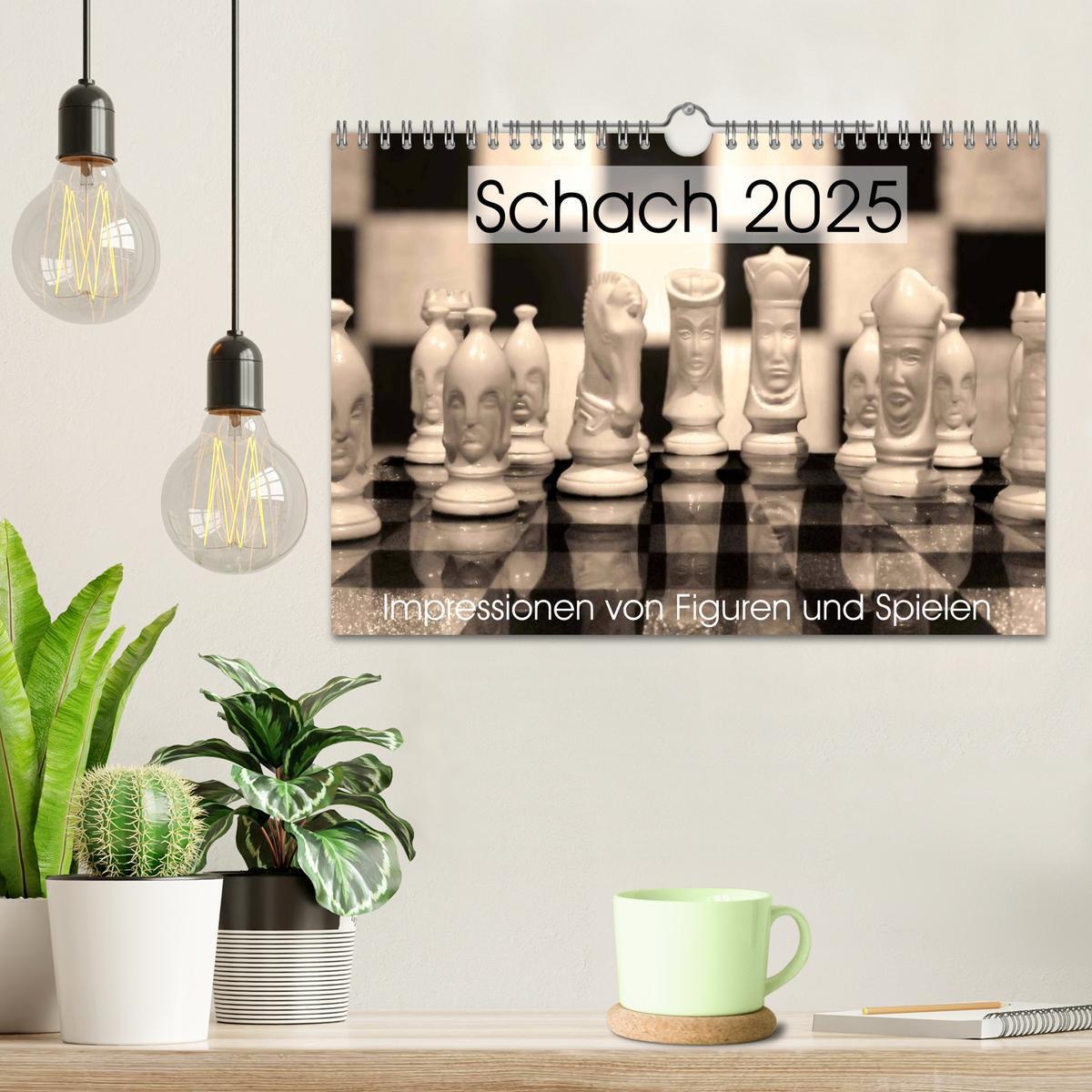 Bild: 9783435489879 | Schach 2025. Impressionen von Figuren und Spielen (Wandkalender...