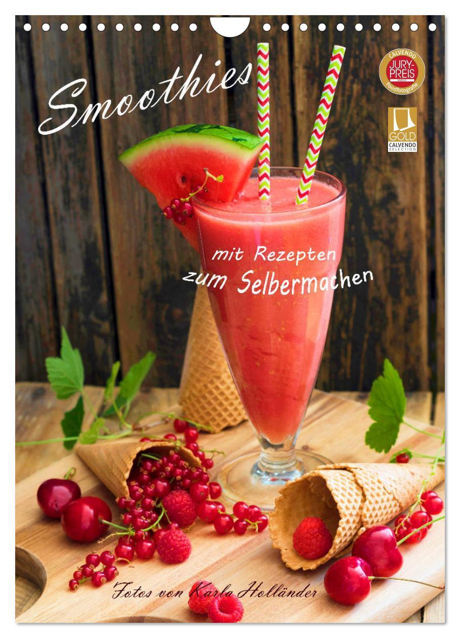 Cover: 9783435985890 | Smoothies zum Selbermachen (Wandkalender 2025 DIN A4 hoch),...