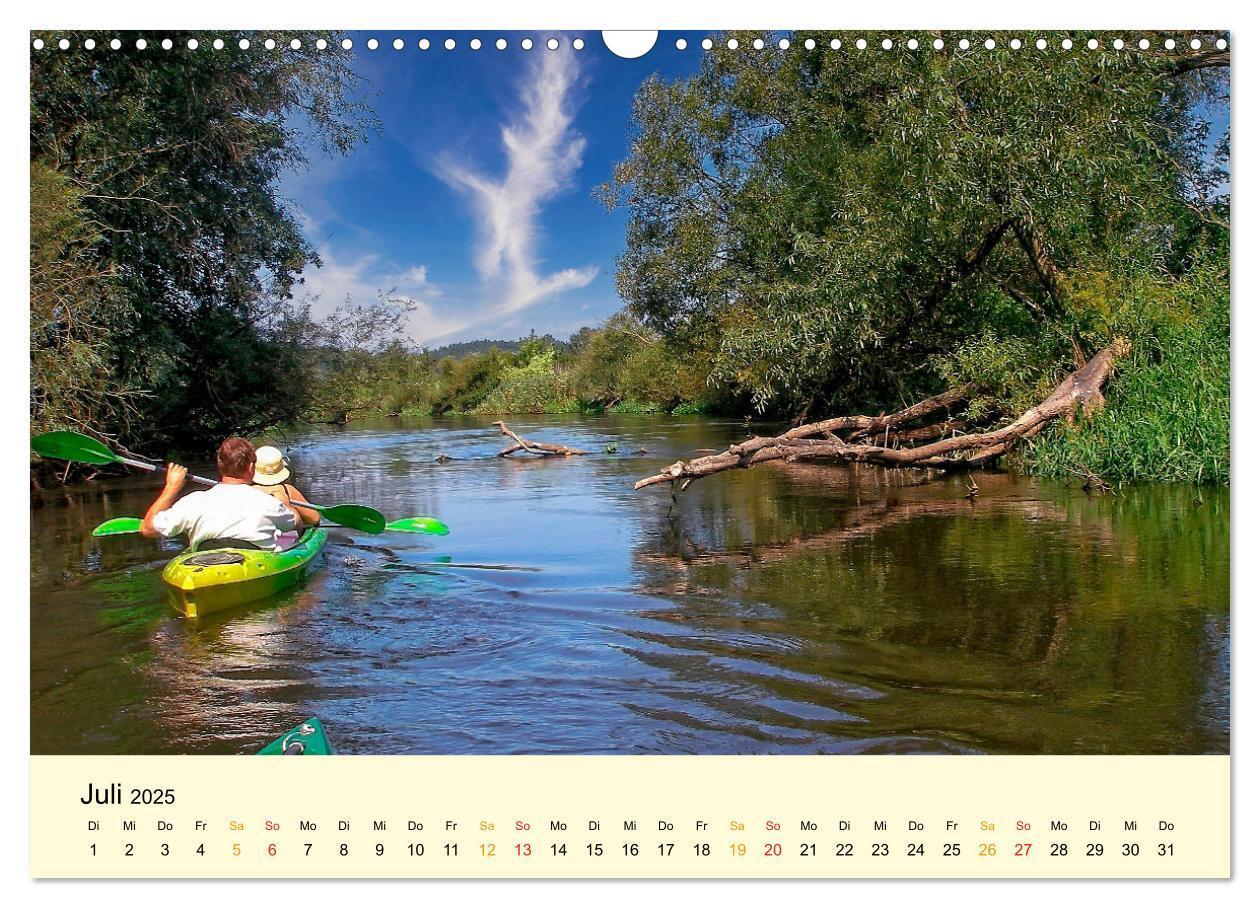 Bild: 9783383923227 | Kajak Abenteuer (Wandkalender 2025 DIN A3 quer), CALVENDO...