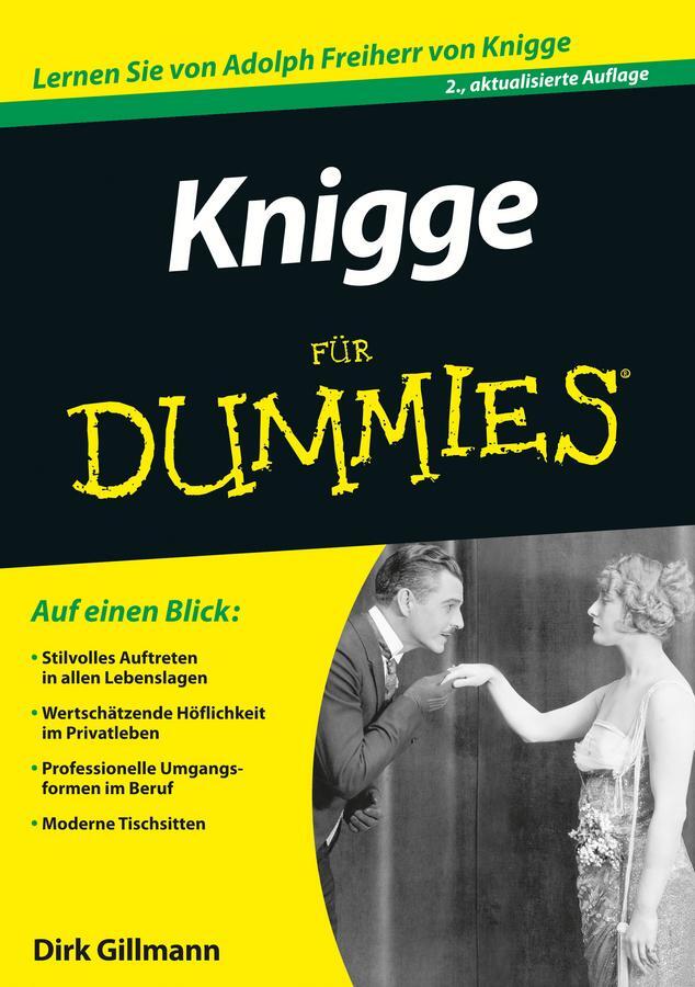 Cover: 9783527710935 | Knigge für Dummies | Dirk Gillmann | Taschenbuch | für Dummies | 2014