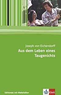 Cover: 9783123538025 | Aus dem Leben eines Taugenichts | Lektüre mit Materialien | Buch