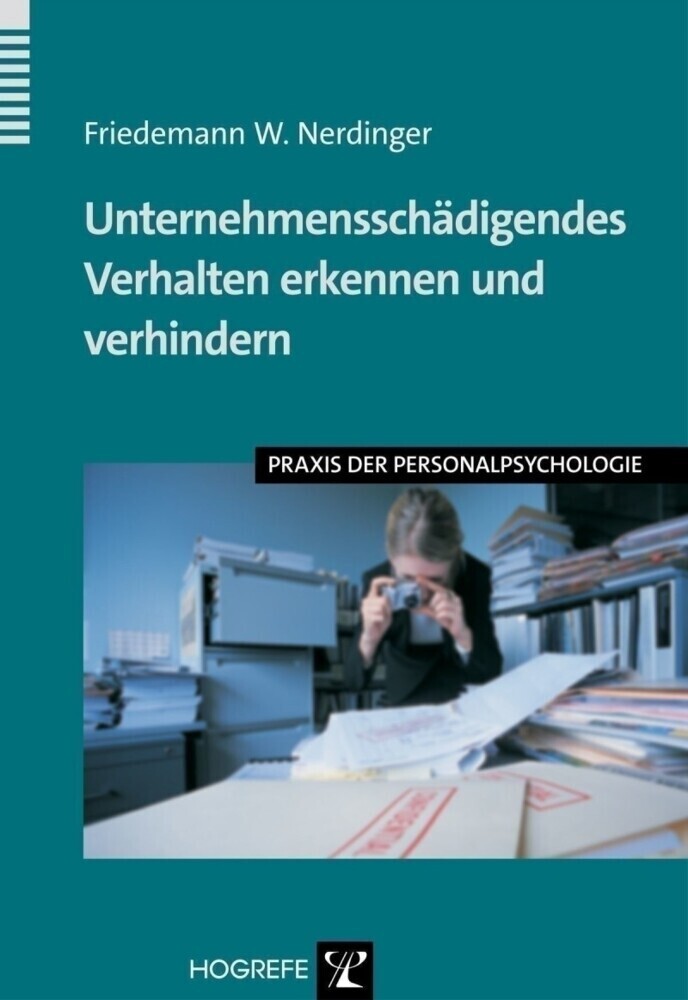 Cover: 9783801719715 | Unternehmensschädigendes Verhalten erkennen und verhindern | Nerdinger