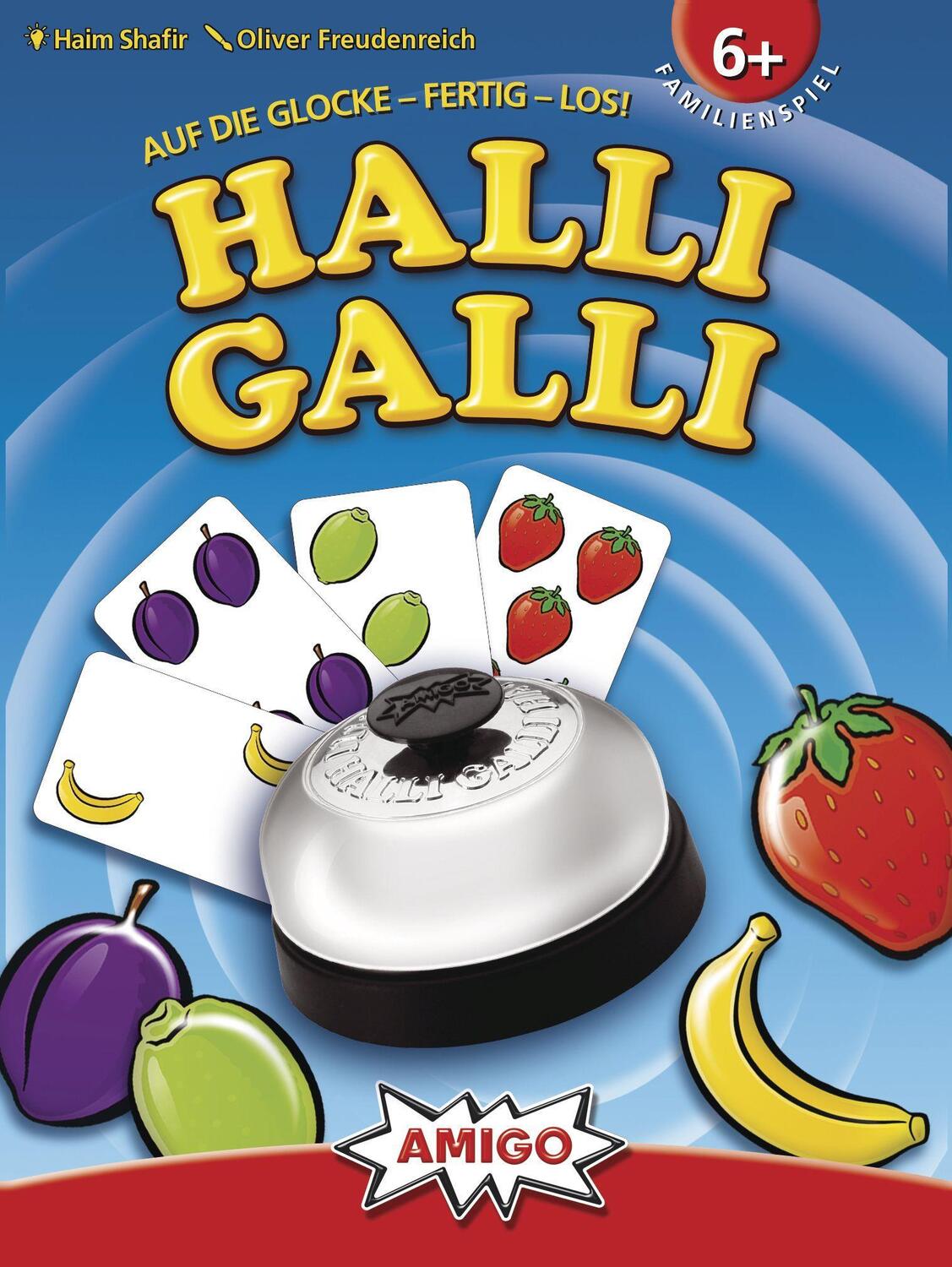 Cover: 4007396017007 | Halli Galli | Haim Shafir | Spiel | Brettspiel | 1700 | Deutsch | 2001