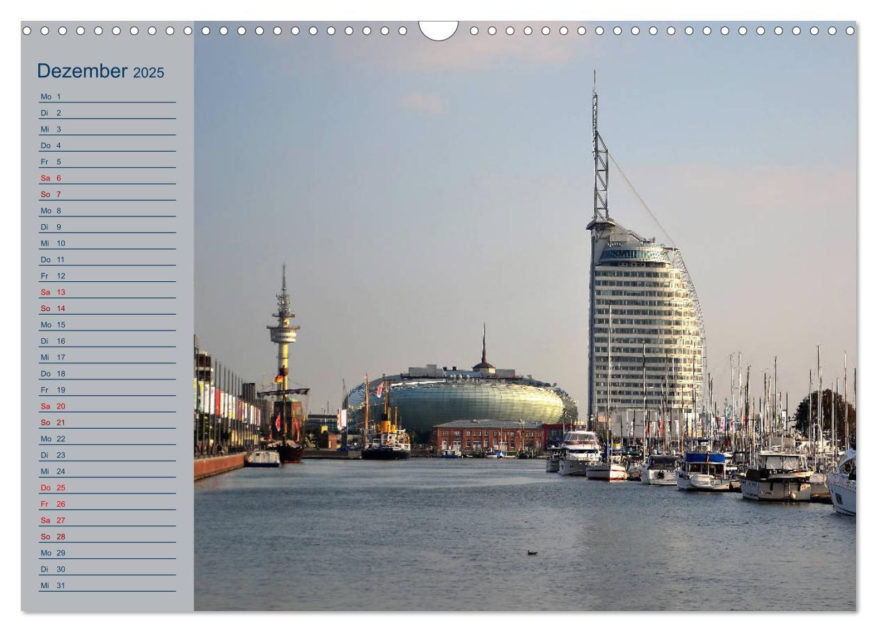 Bild: 9783435378081 | BREMERHAVEN - 2025 (Wandkalender 2025 DIN A3 quer), CALVENDO...