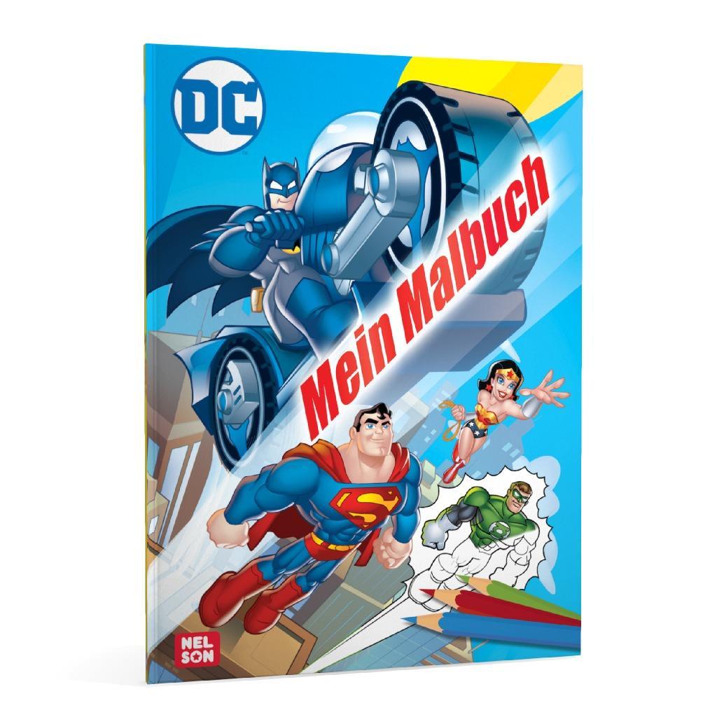 Bild: 9783845122168 | DC Superhelden: Mein Malbuch | Taschenbuch | DC Universum | 80 S.