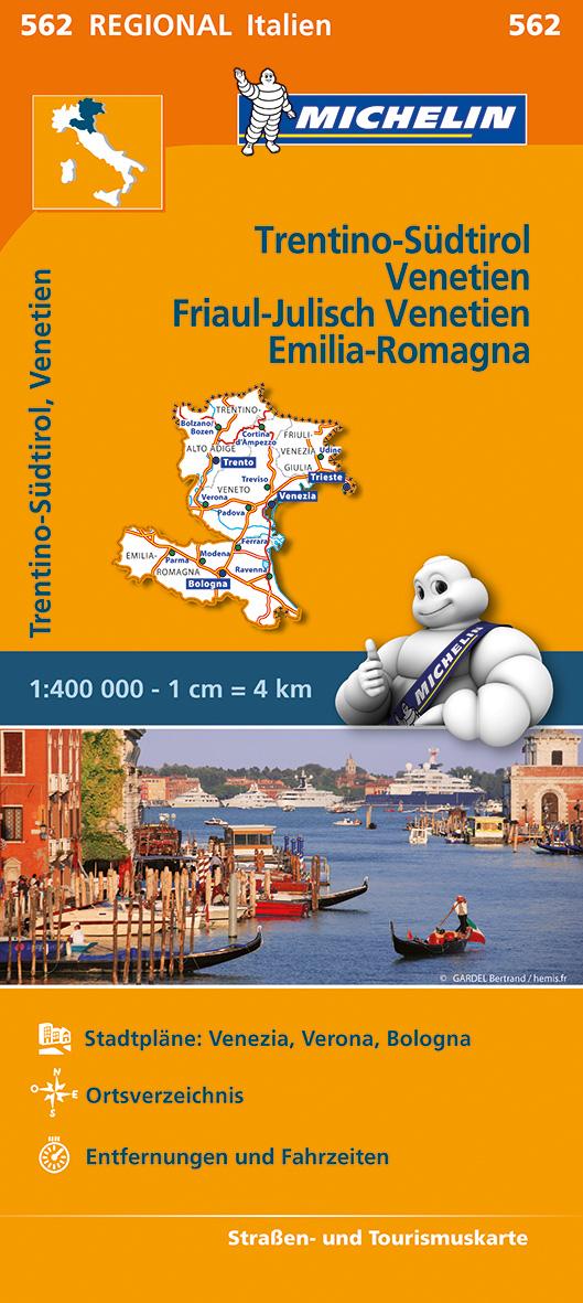 Cover: 9782067228467 | Michelin Trentino-Südtirol,Venetien, Friaul-Julisch Venetien,...