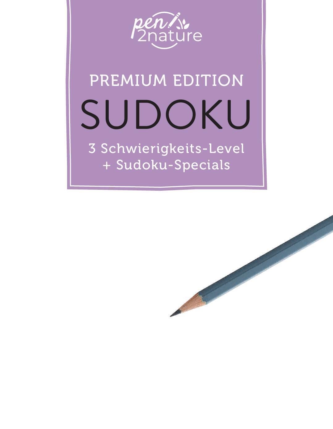 Bild: 9783987641220 | Sudoku - Premium Edition | 3 Schwierigkeits-Level + Sudoku-Specials