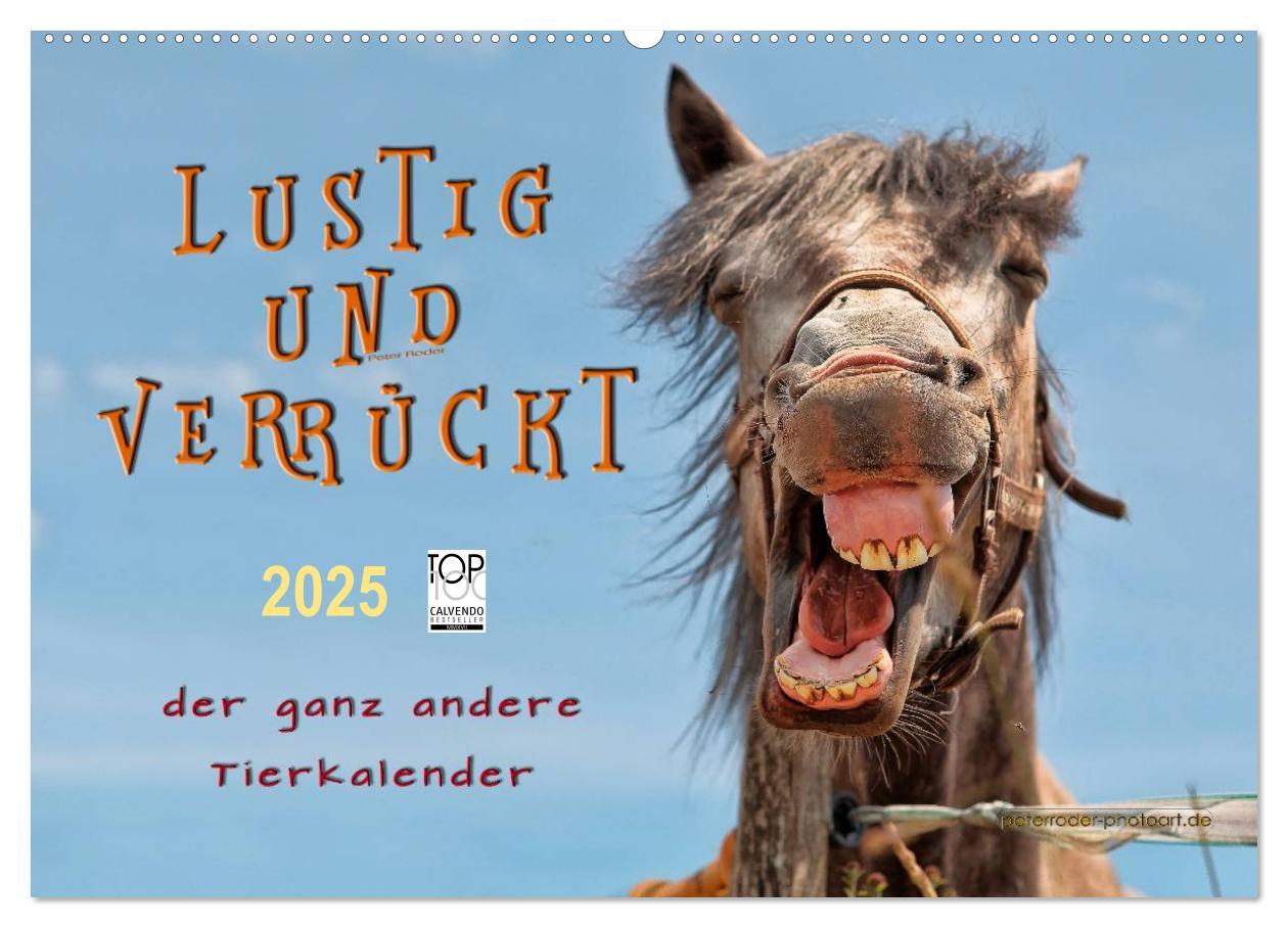 Cover: 9783435468829 | Lustig und verrückt - der ganz andere Tierkalender (Wandkalender...