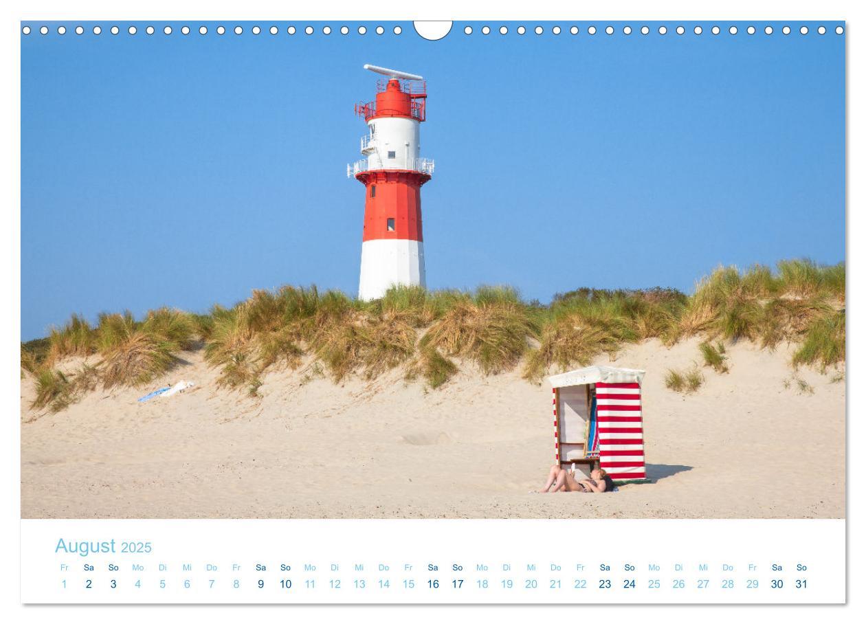 Bild: 9783435074228 | Moin Borkum (Wandkalender 2025 DIN A3 quer), CALVENDO Monatskalender