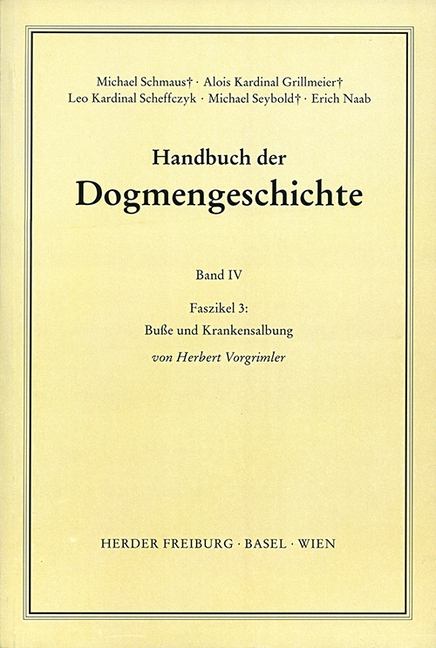 Cover: 9783451007309 | Buße und Krankensalbung. Faszikel.3 | Buße und Krankensalbung | Buch