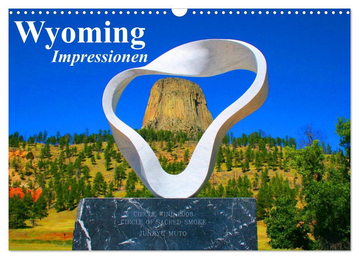 Cover: 9783435735914 | Wyoming ¿ Impressionen (Wandkalender 2025 DIN A3 quer), CALVENDO...