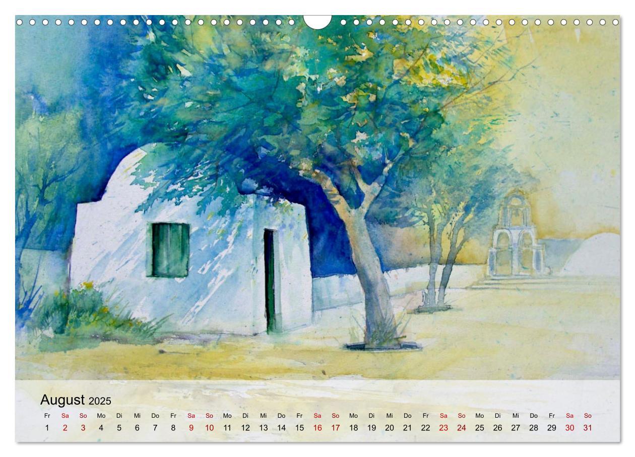 Bild: 9783383839573 | Aquarell auf Reisen - mit Eckard Funck (Wandkalender 2025 DIN A3...