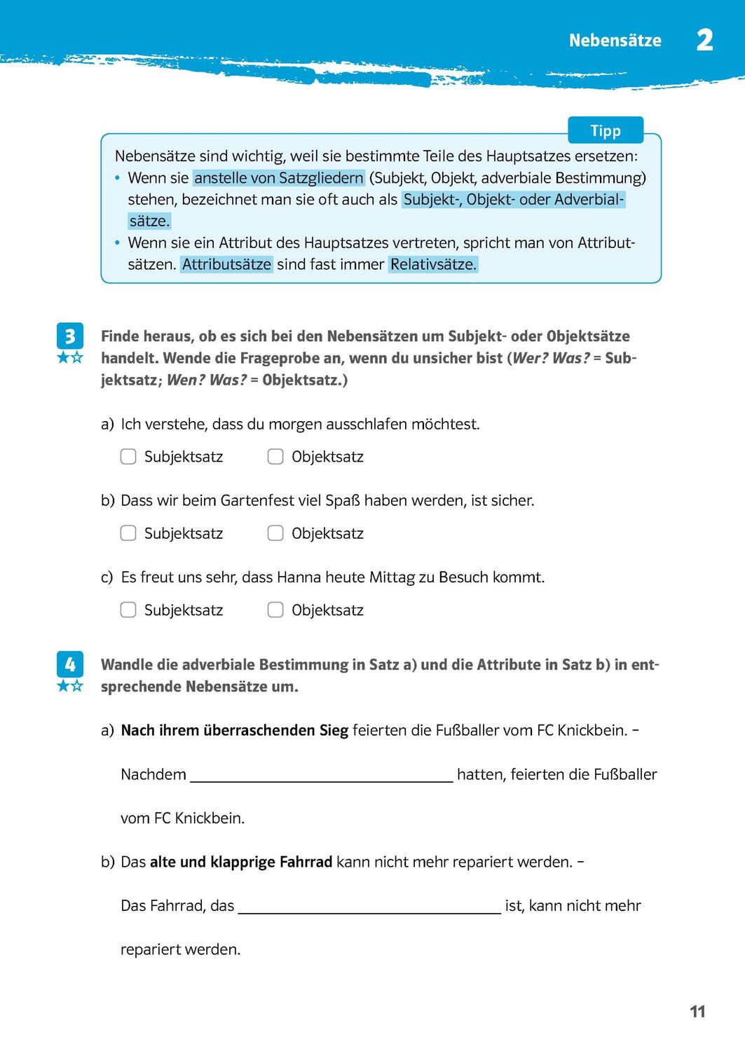 Bild: 9783129272633 | 10-Minuten-Training Deutsch Haupt- und Nebensätze 5.-7. Klasse | 64 S.