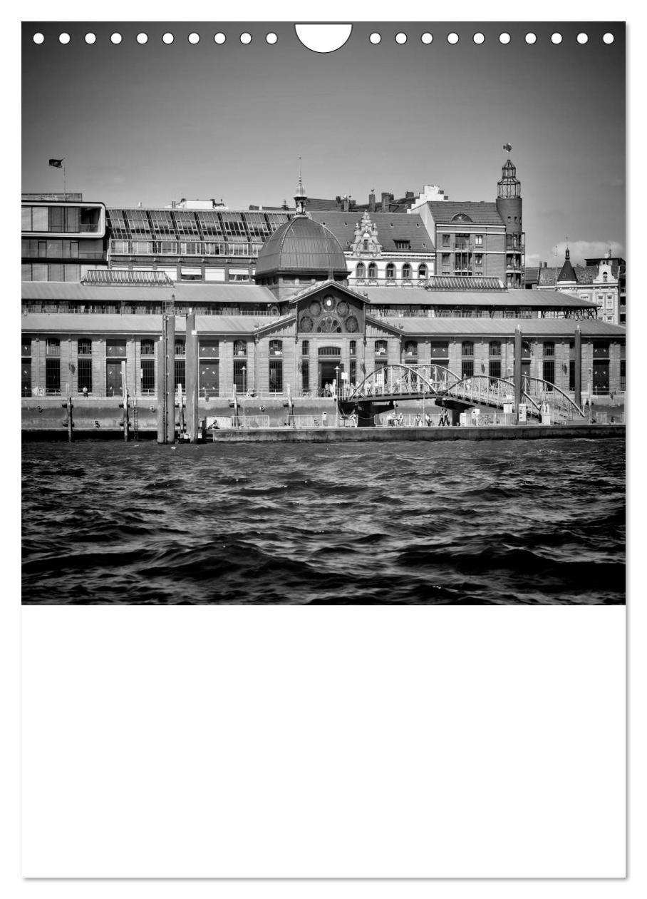 Bild: 9783457033579 | HAMBURG Monochrome Ansichten (Wandkalender 2025 DIN A4 hoch),...