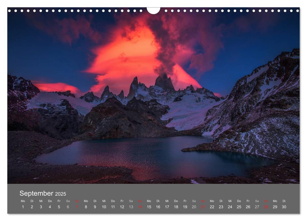 Bild: 9783435608102 | Farbenfrohes Patagonien (Wandkalender 2025 DIN A3 quer), CALVENDO...