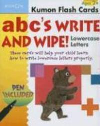 Cover: 9781933241449 | FLSH CARD-ABCS WRITE &amp; WIPE | Kumon | Kumon Flash Cards | Englisch