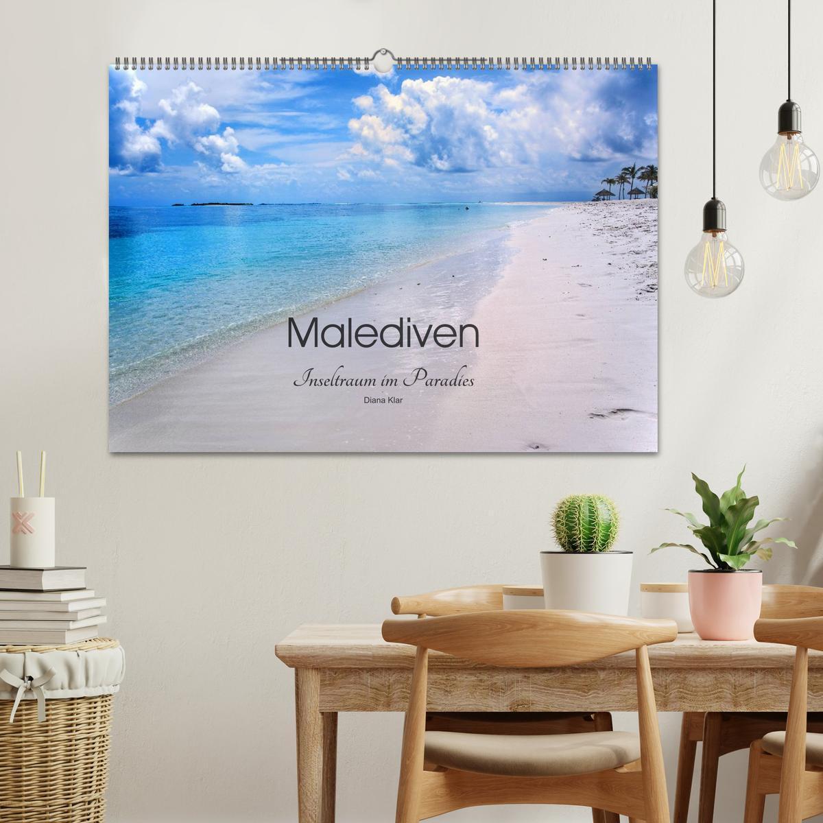 Bild: 9783435580040 | Malediven - Inseltraum im Paradies (Wandkalender 2025 DIN A2 quer),...