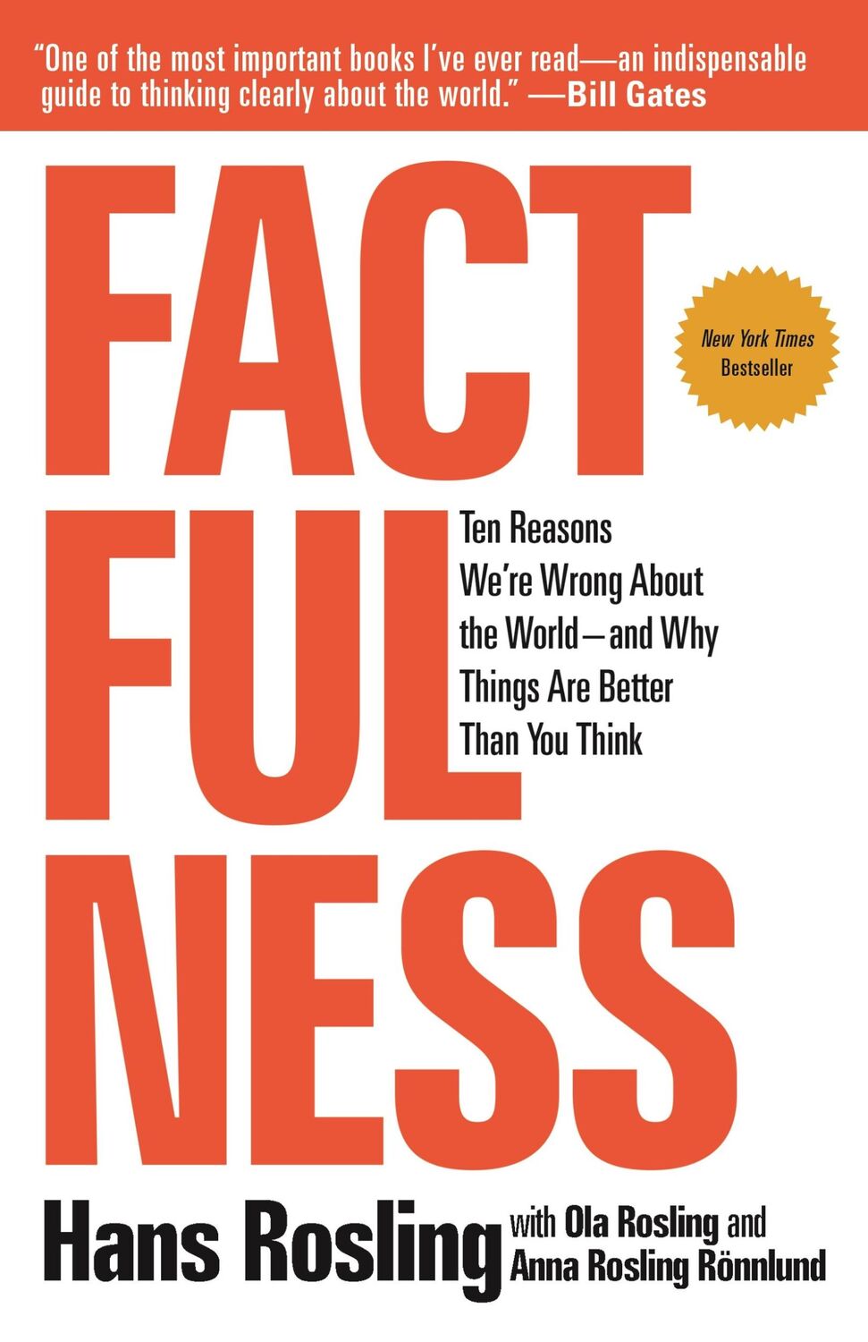 Cover: 9781250107817 | Factfulness | Hans Rosling (u. a.) | Buch | With dust jacket | 342 S.