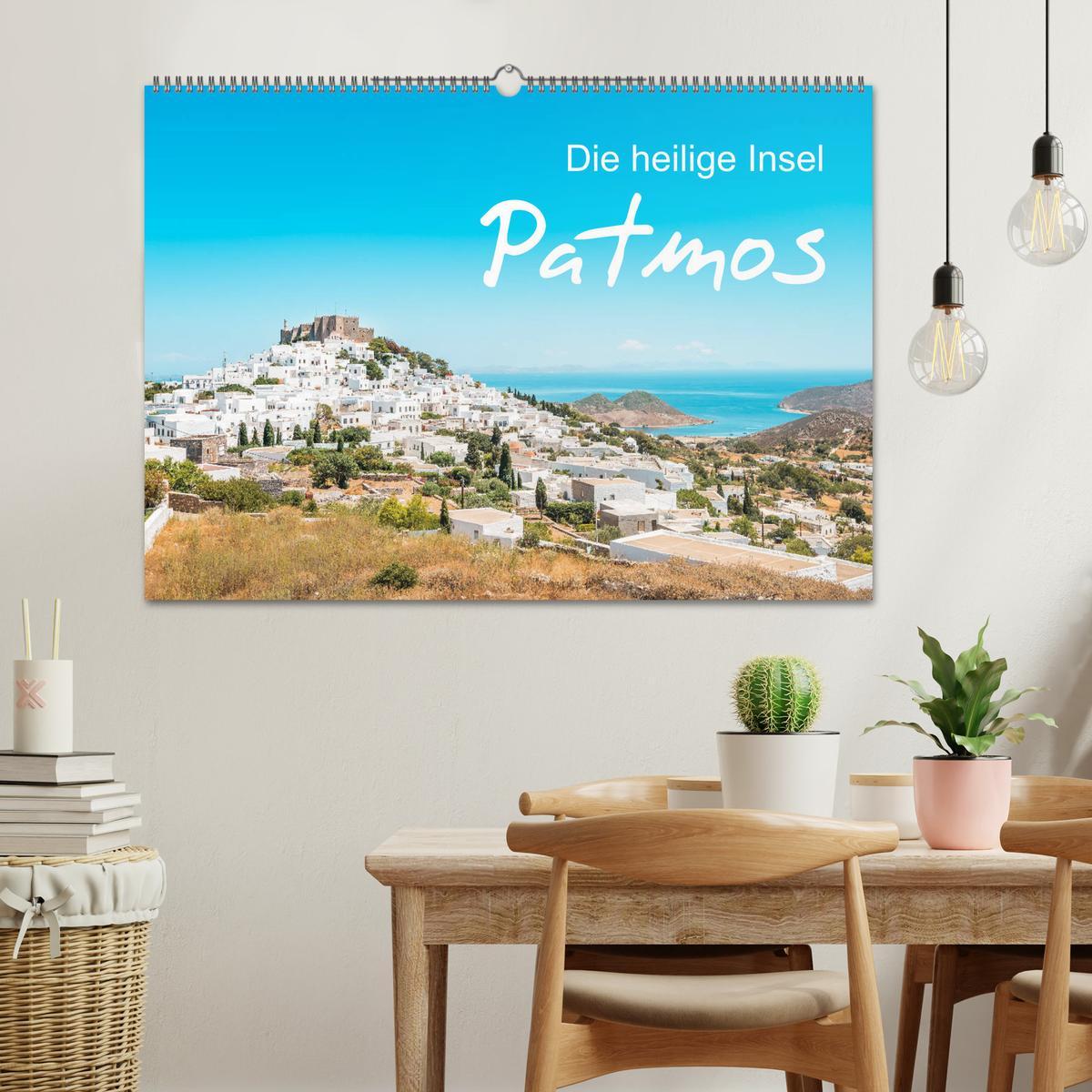 Bild: 9783383996559 | Patmos - Die heilige Insel (Wandkalender 2025 DIN A2 quer),...