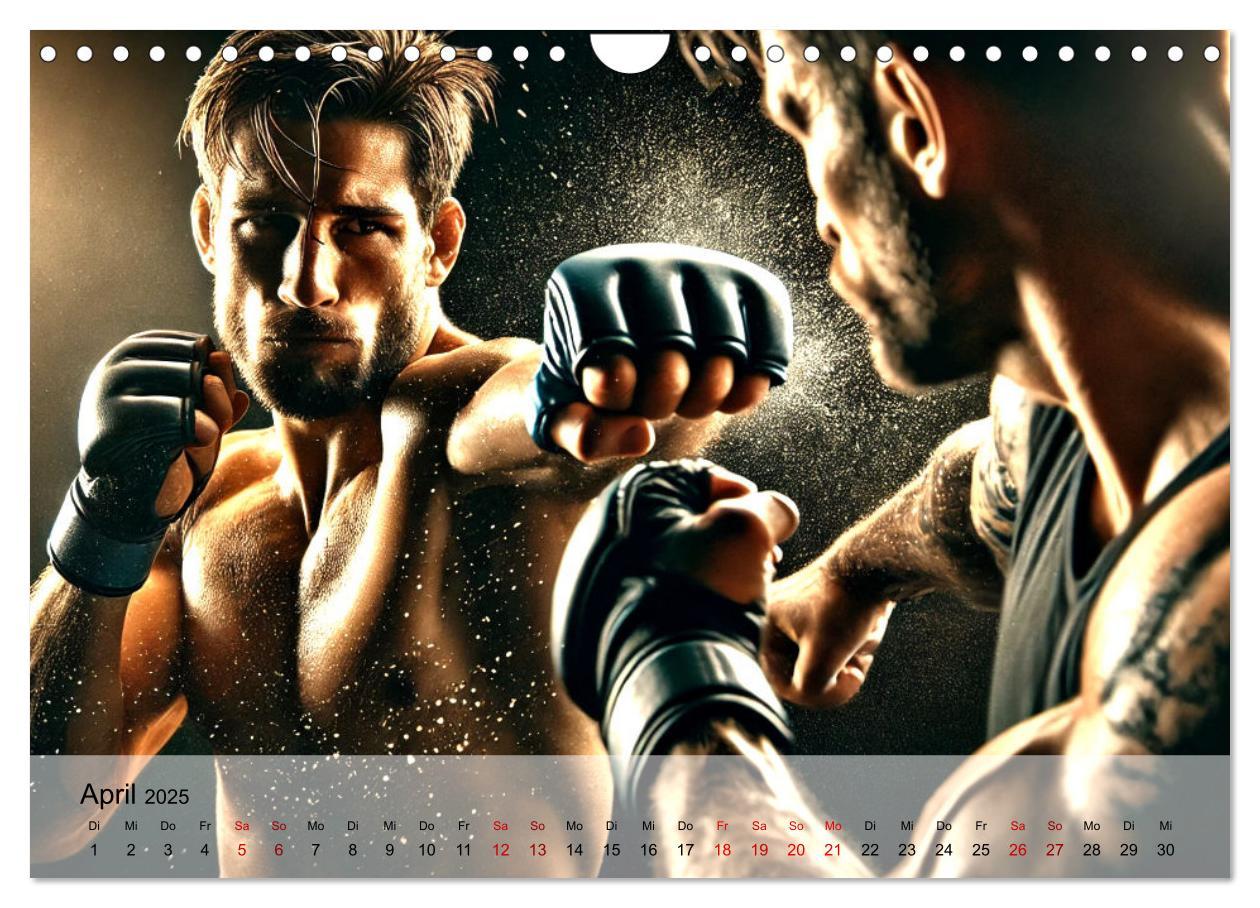 Bild: 9783457234389 | MMA Germany - Mixed Martial Arts Power (Wandkalender 2025 DIN A4...