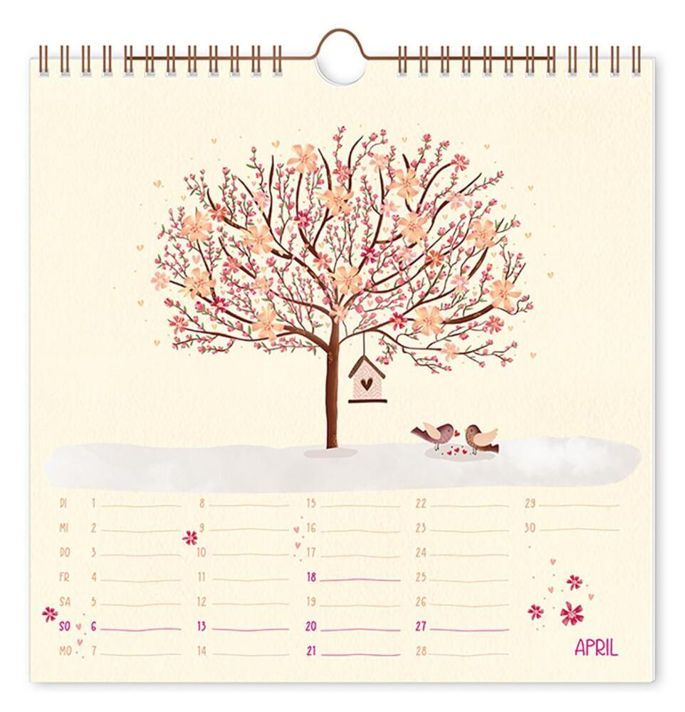 Bild: 9783986361259 | Wandkalender quadratisch 2025 Lieblingstage | Wandkalender | Original