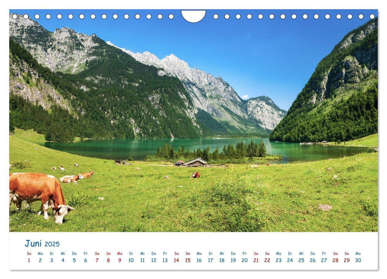 Bild: 9783435185429 | Der Königssee Perle unter dem Watzmann (Wandkalender 2025 DIN A4...