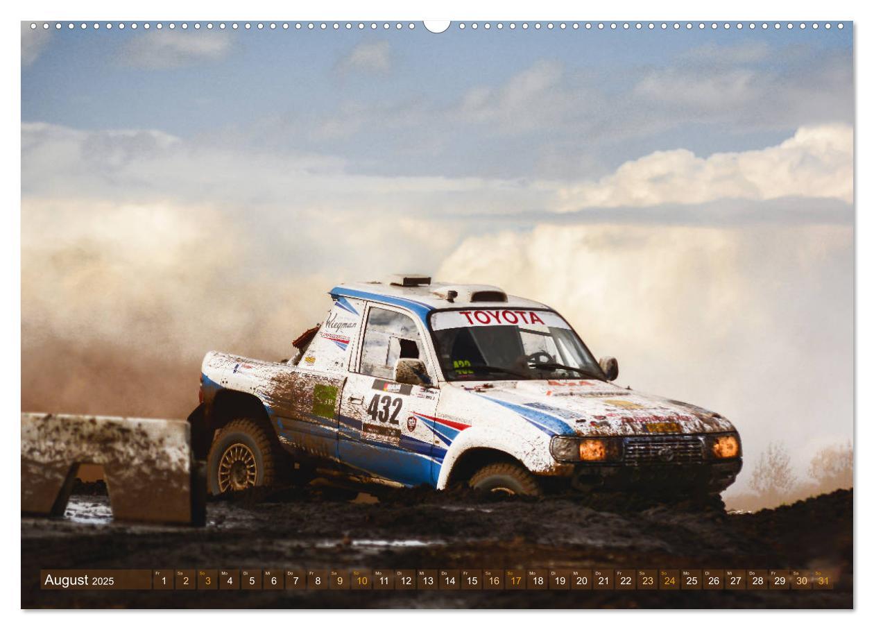 Bild: 9783435406210 | RALLYE RAID (Wandkalender 2025 DIN A2 quer), CALVENDO Monatskalender