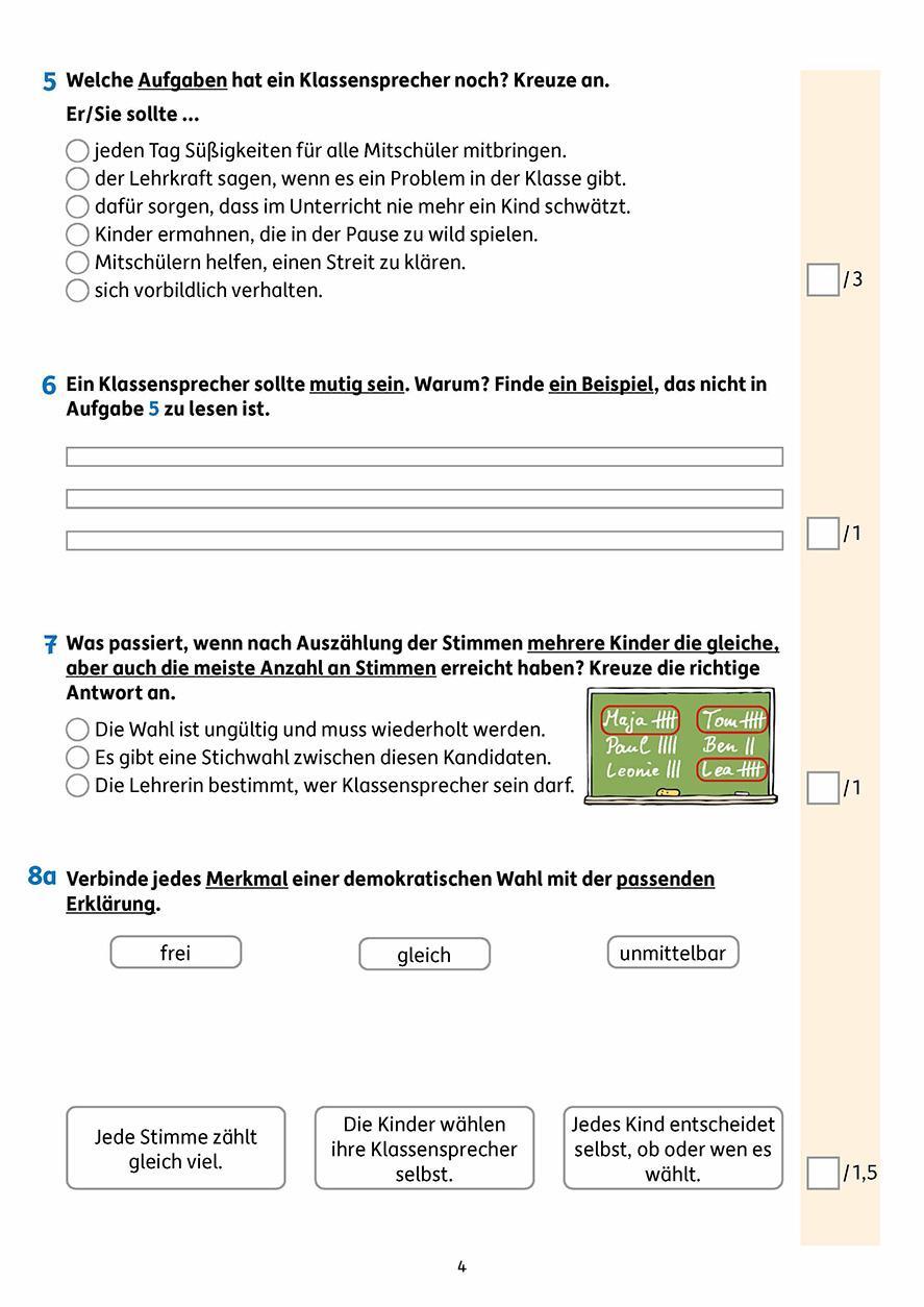 Bild: 9783881004039 | Tests im Sachunterricht - Lernzielkontrollen 3. Klasse, A4- Heft