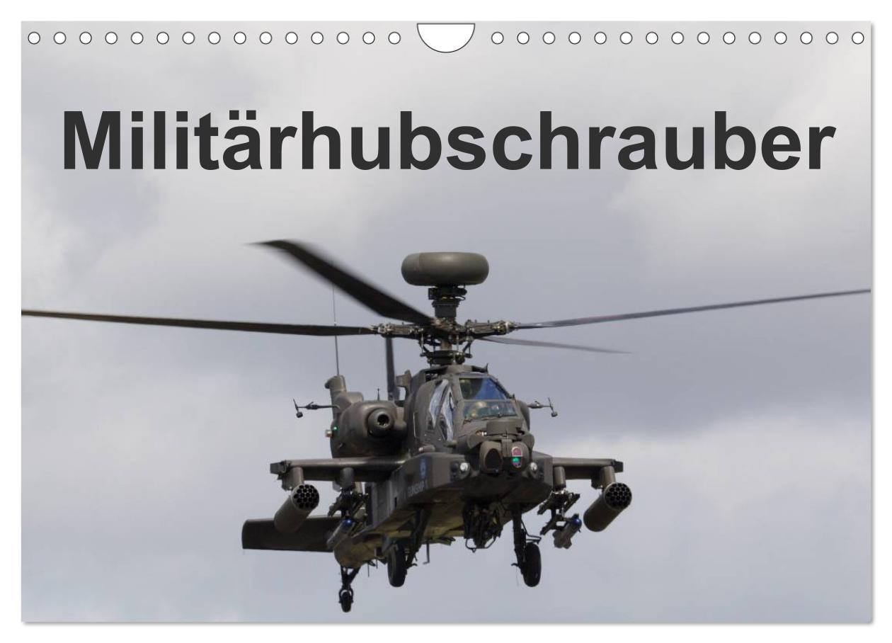 Cover: 9783435472192 | Militärhubschrauber (Wandkalender 2025 DIN A4 quer), CALVENDO...