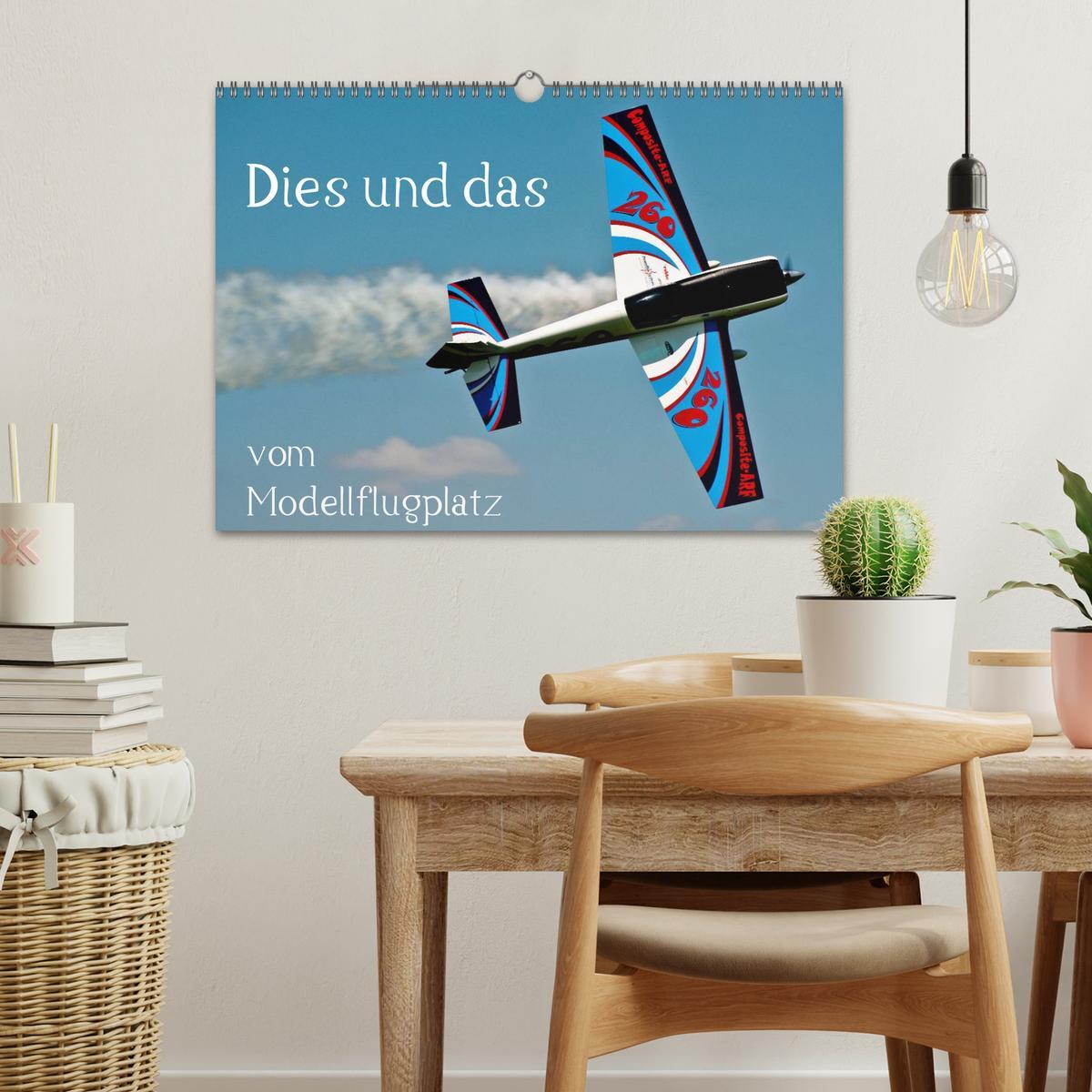 Bild: 9783435702909 | Dies und das vom Modellflugplatz (Wandkalender 2025 DIN A3 quer),...