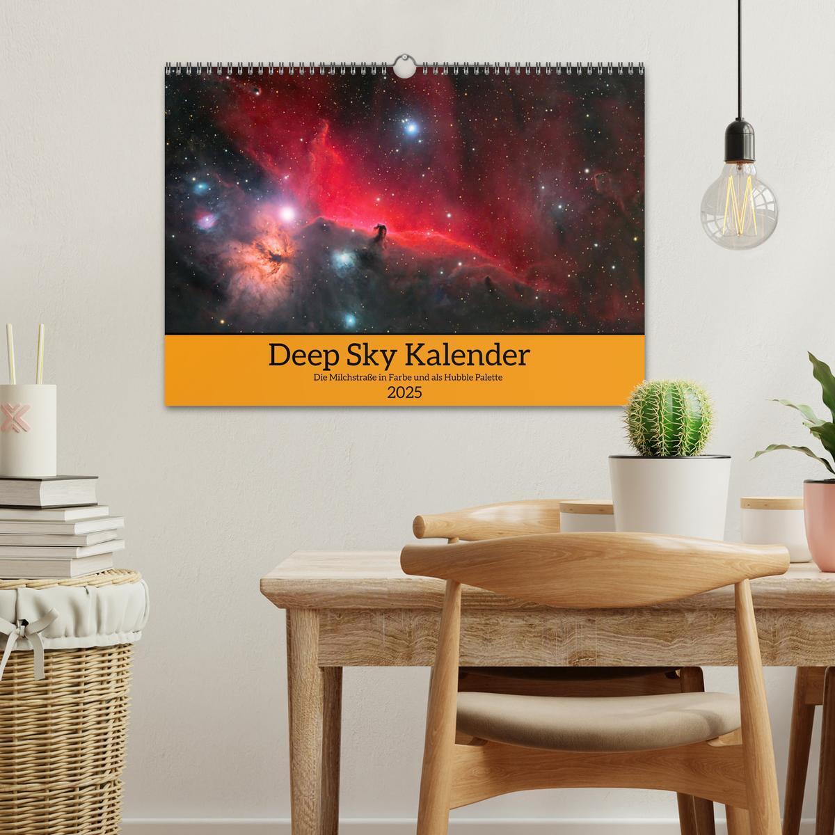 Bild: 9783457137314 | Deep Sky Kalender (Wandkalender 2025 DIN A3 quer), CALVENDO...