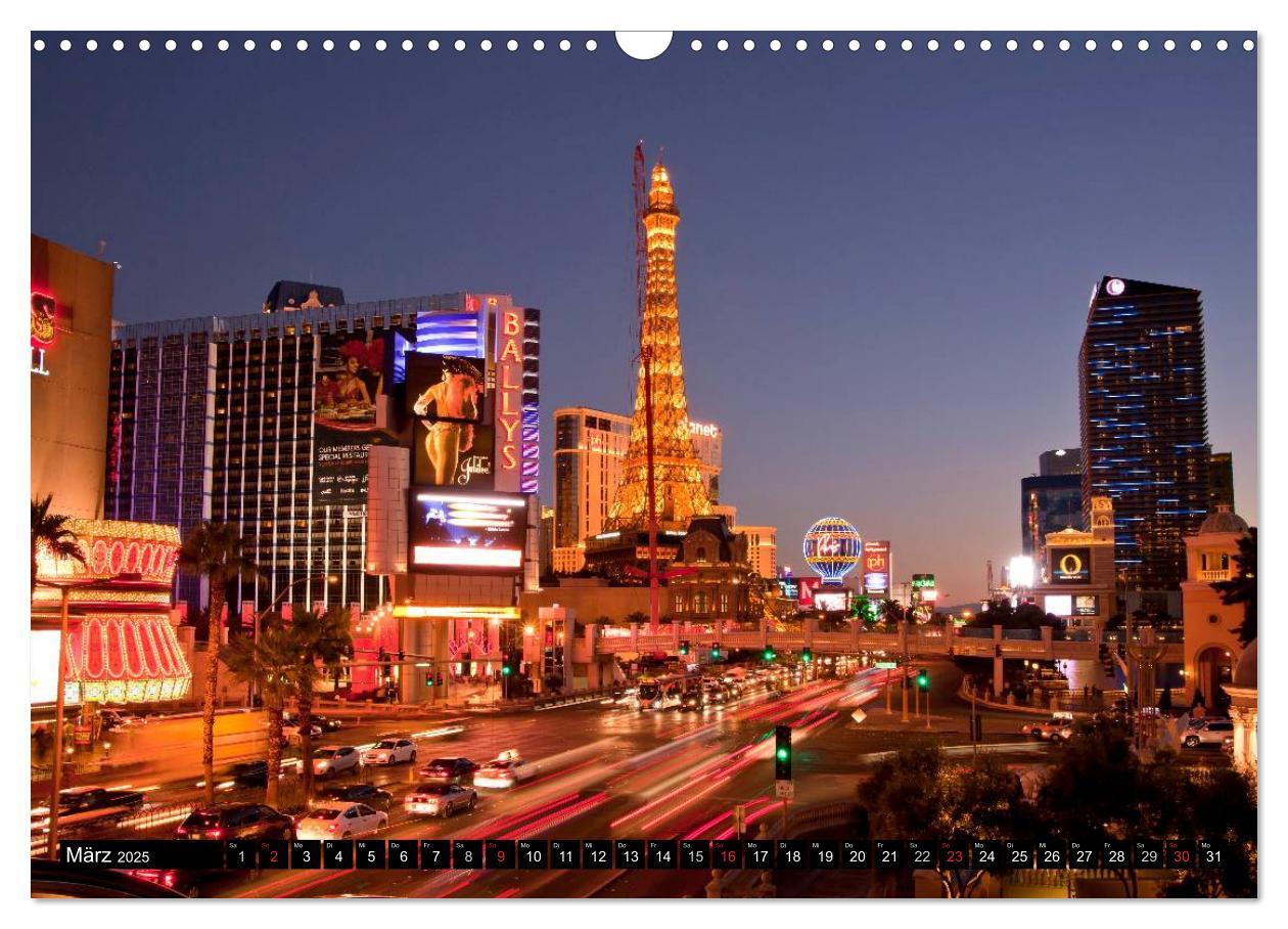 Bild: 9783435719778 | Las Vegas (Wandkalender 2025 DIN A3 quer), CALVENDO Monatskalender