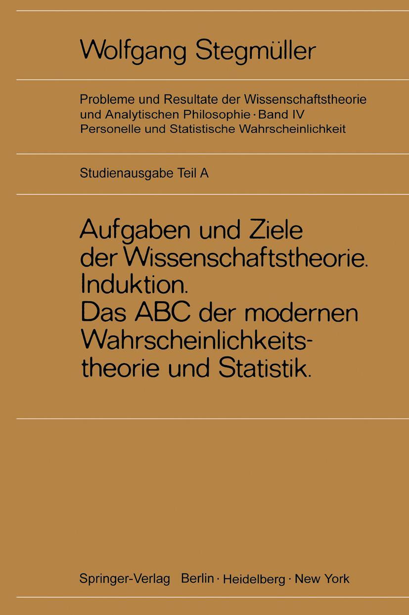 Cover: 9783540059899 | Neue Betrachtungen über Aufgaben und Ziele der...