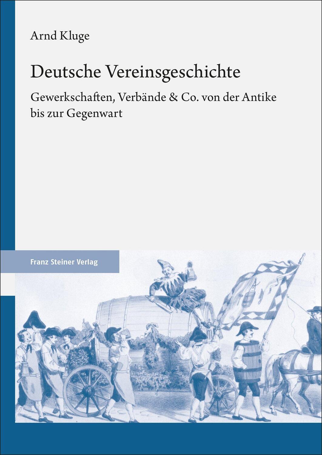 Cover: 9783515136860 | Deutsche Vereinsgeschichte | Arnd Kluge | Taschenbuch | 442 S. | 2024