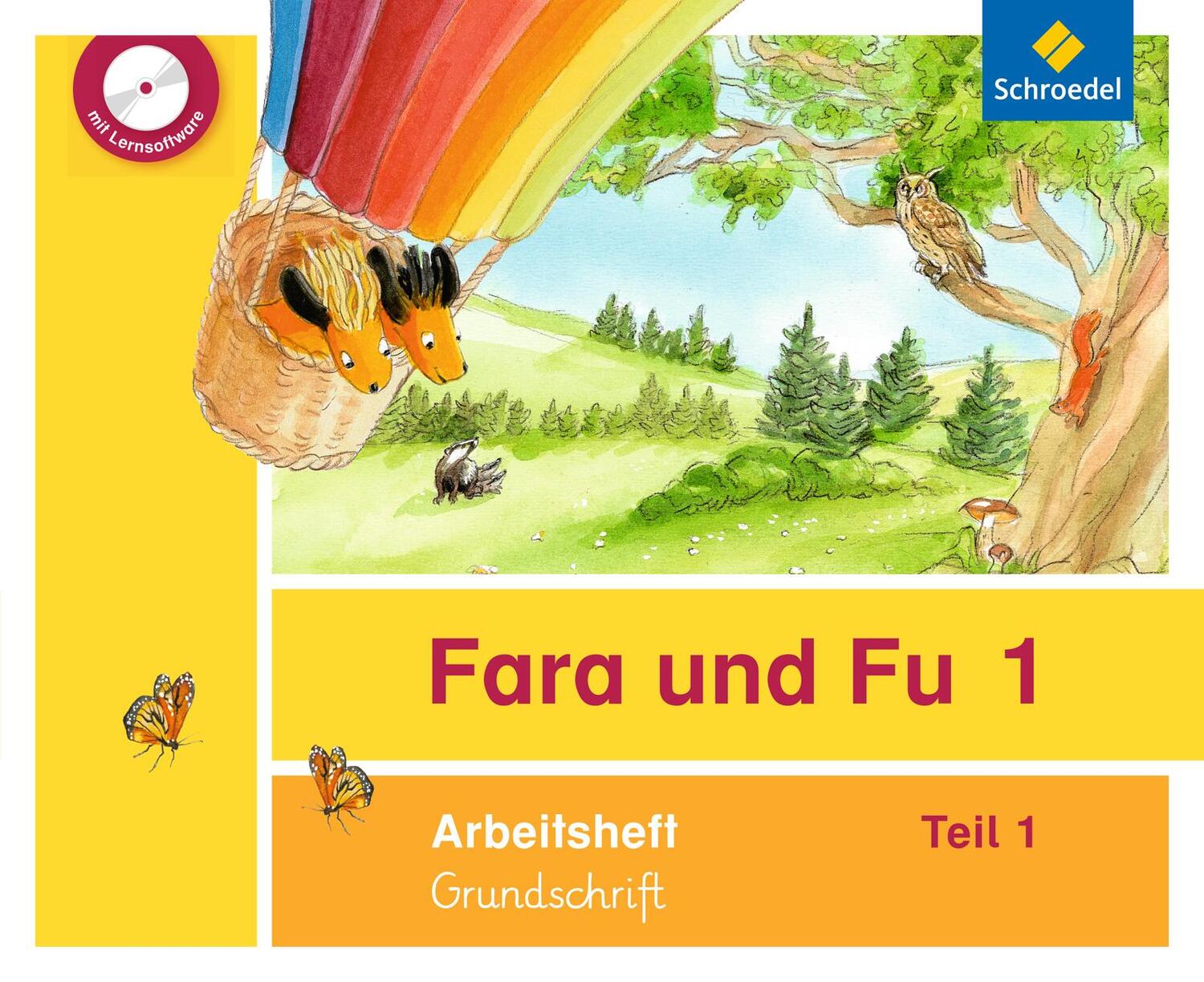 Cover: 9783507428225 | Fara und Fu 1 und 2. Arbeitshefte. Grundschrift mit CD-ROM (inkl....