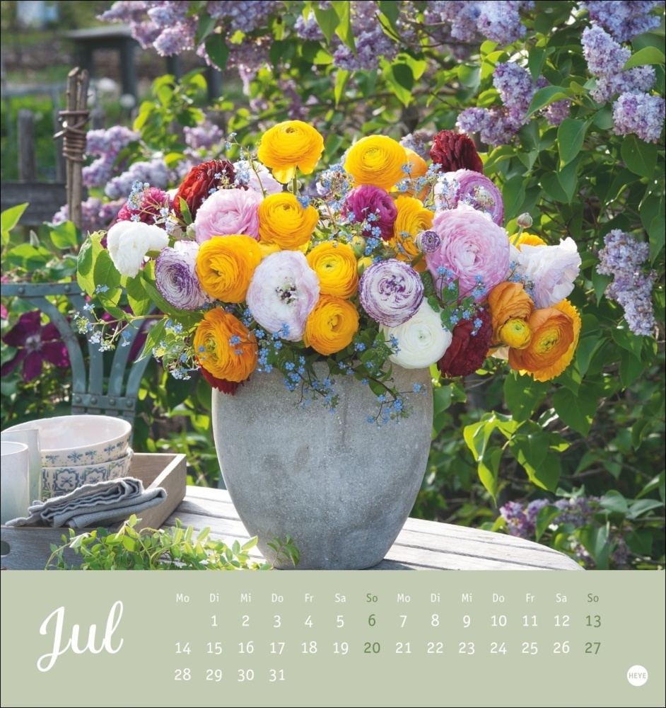 Bild: 9783756406937 | Herzliche Blumengrüße Postkartenkalender 2025 | Kalender | 13 S.