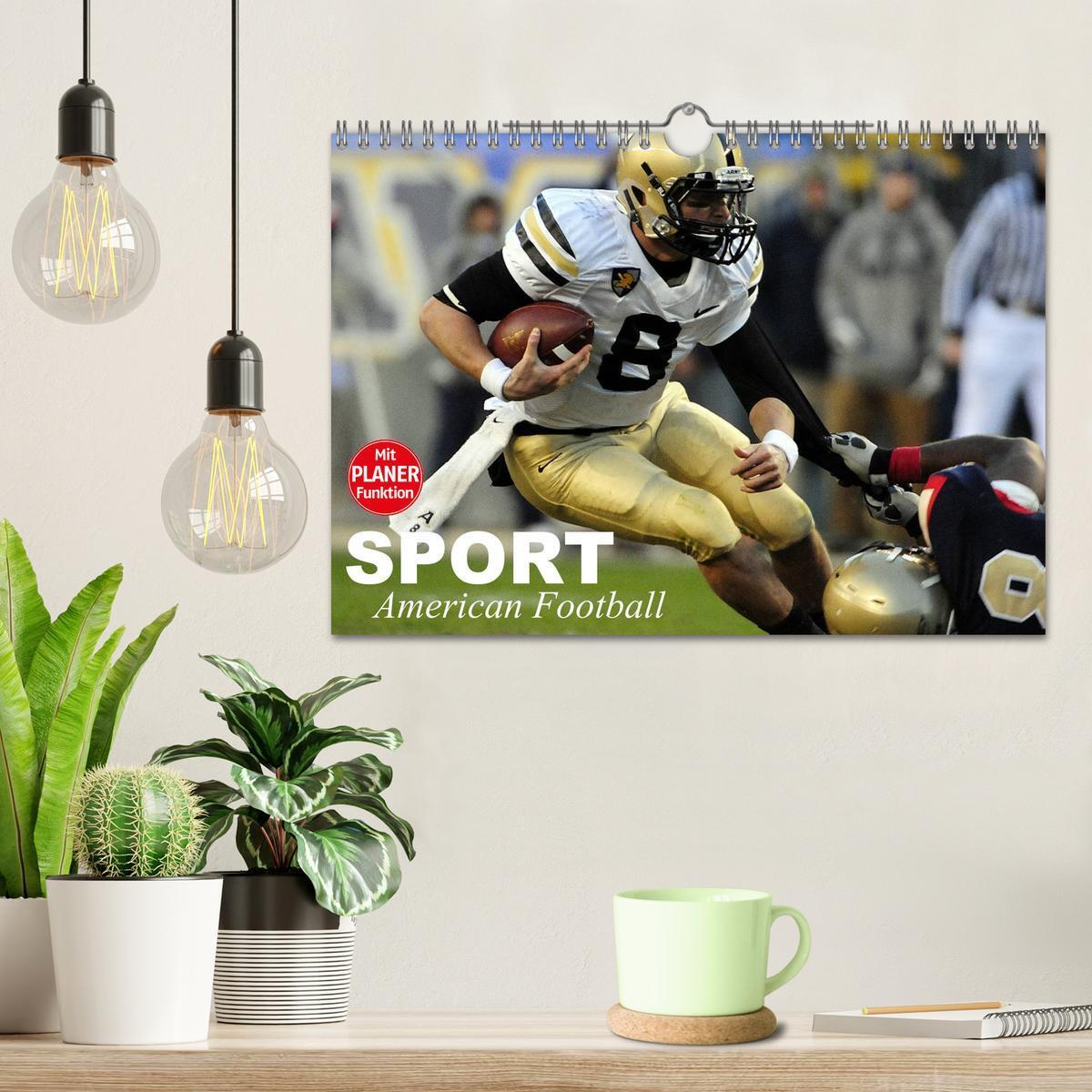 Bild: 9783435552221 | Sport. American Football (Wandkalender 2025 DIN A4 quer), CALVENDO...