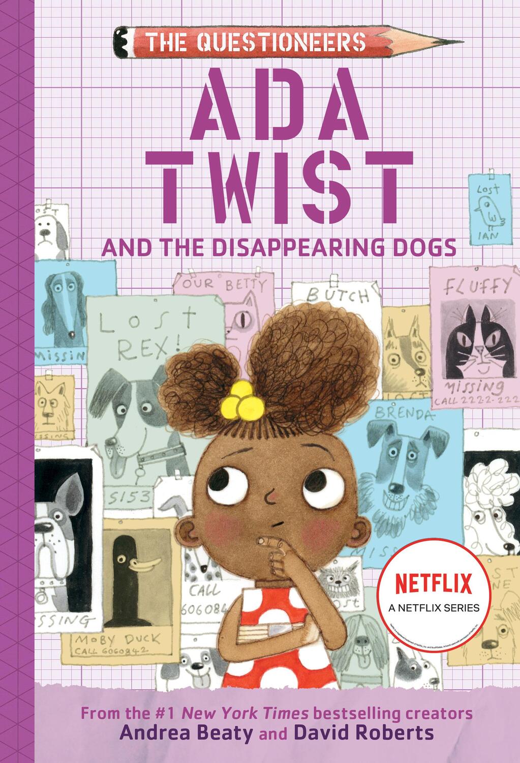 Cover: 9781419743528 | ADA Twist and the Disappearing Dogs | (The Questioneers Book #5)