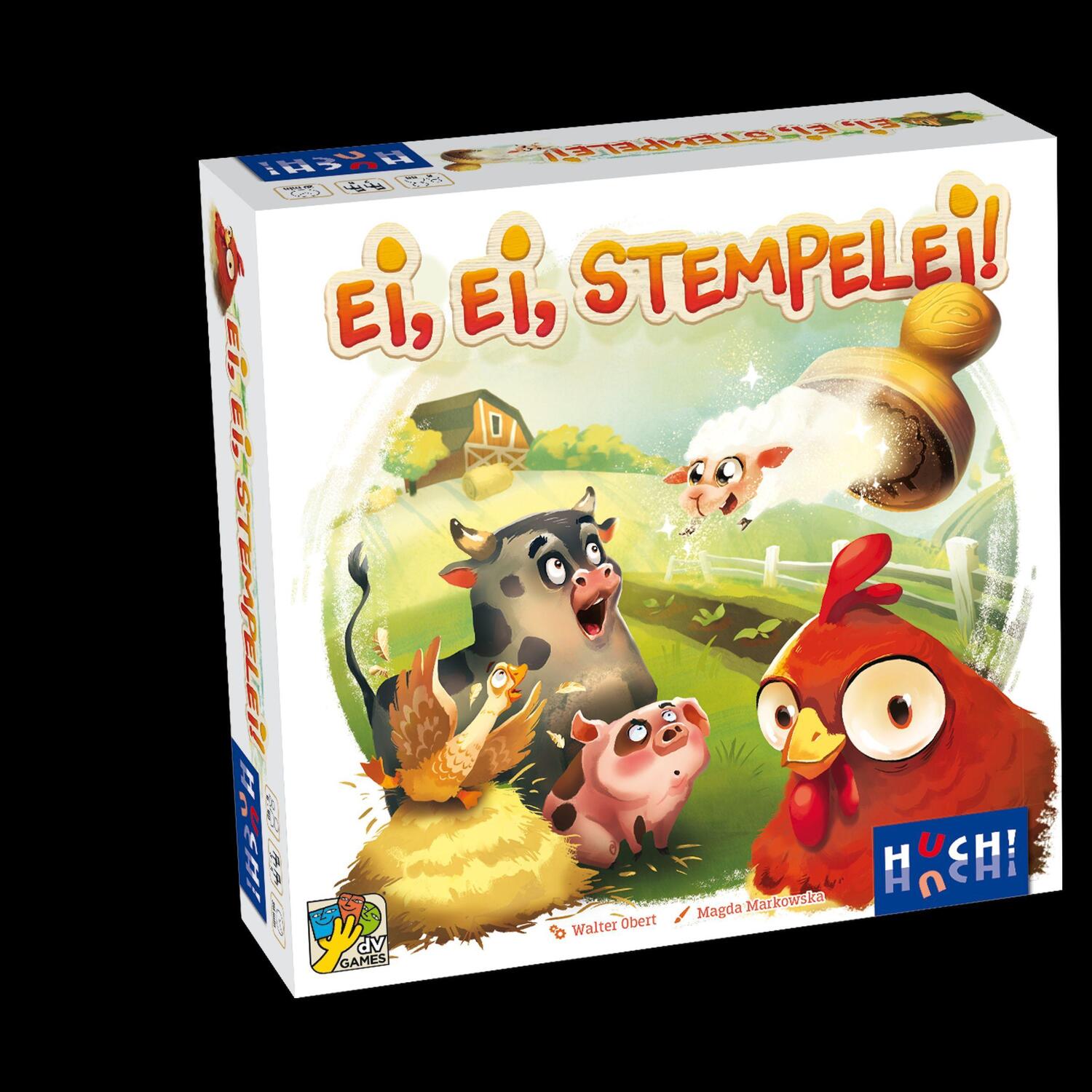 Cover: 4260071883322 | Ei, Ei, Stempelei! | Walter Obert | Spiel | 883322 | Deutsch | 2024